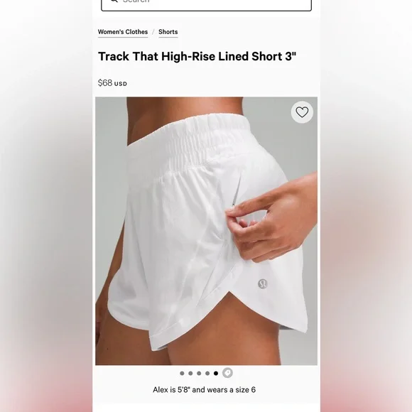 (9 item bundle) Alo and Lululemon Shorts - Picture 2 of 12